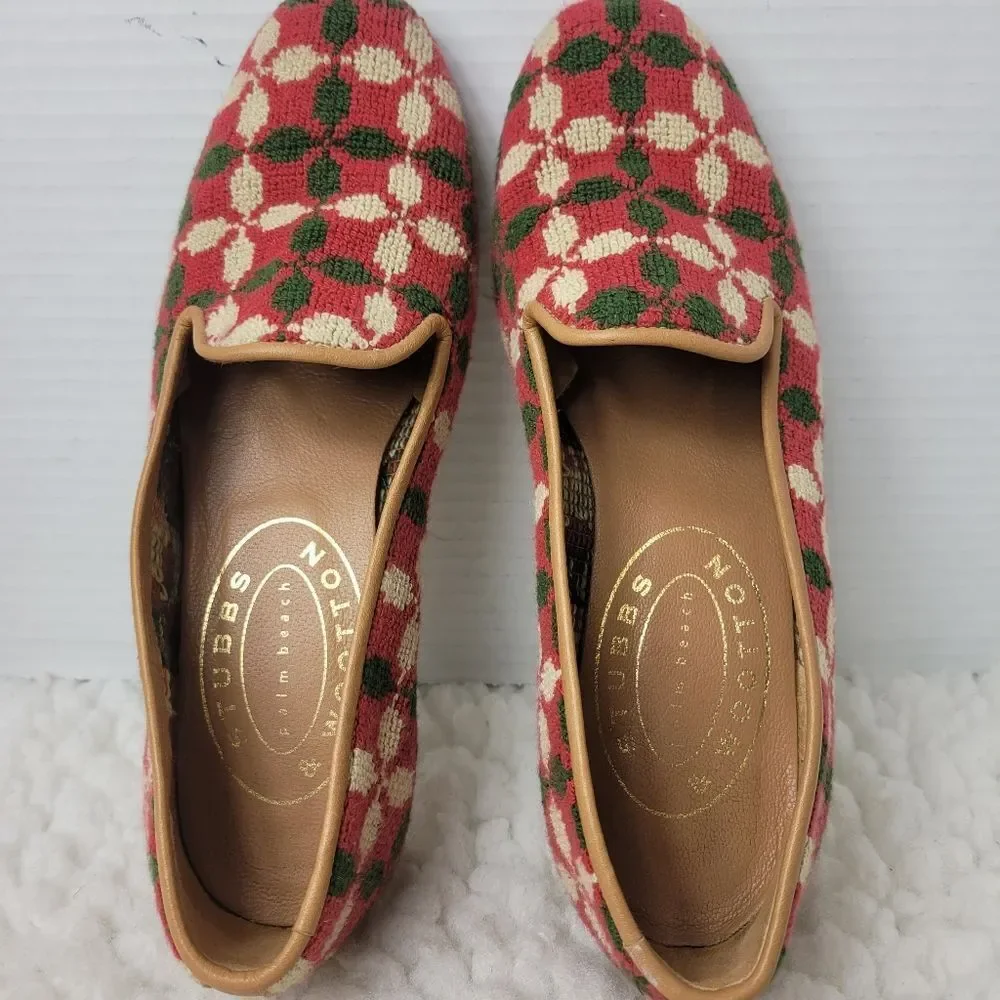 Floral Patterned Loafers